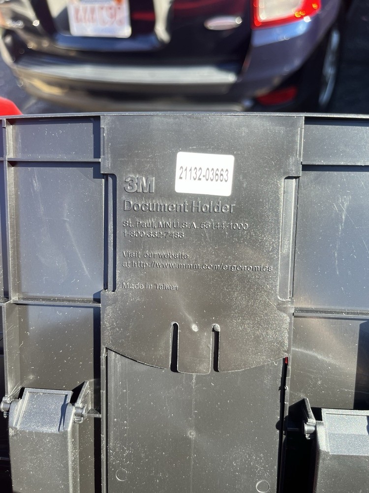 🆕 3M DH340MB Desktop Document Holder with Adjust Clip, 150 Sheet Capacity NIB