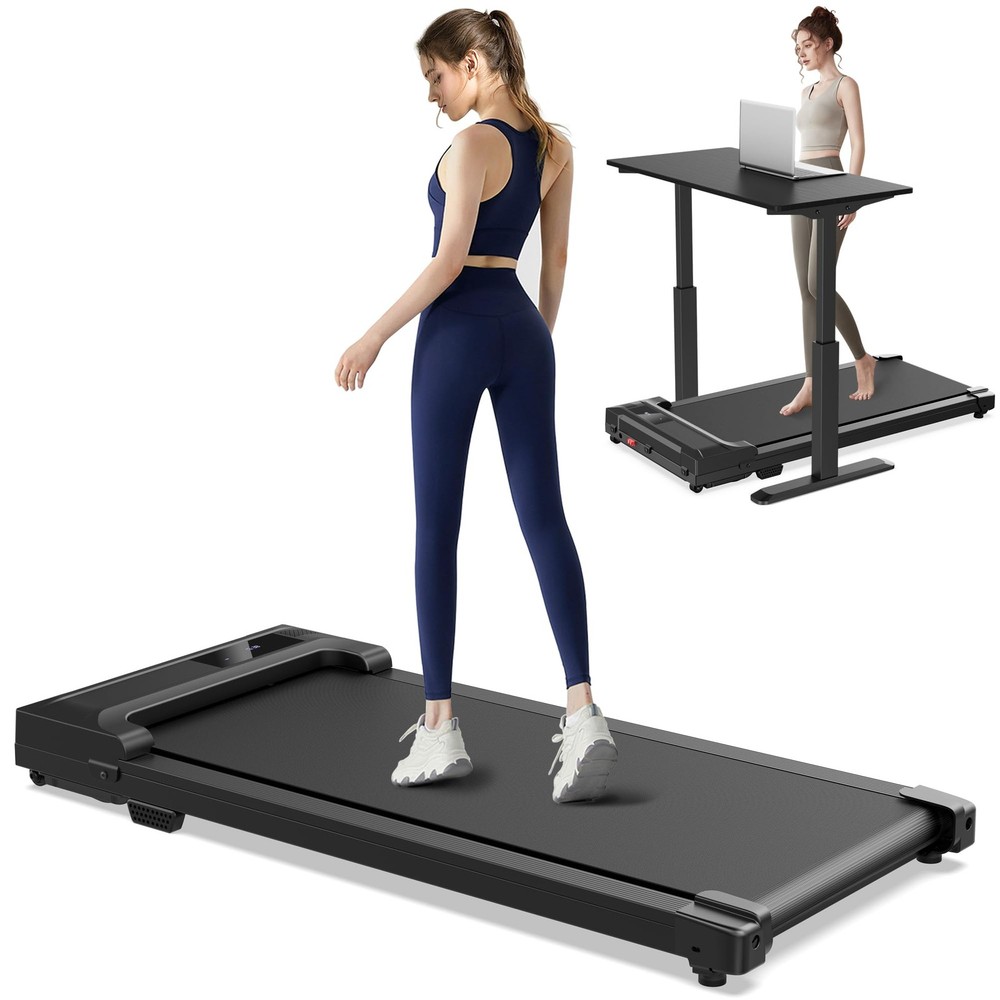 Treadmill Under Desk Mini Portable Motorized Walking Running Machine