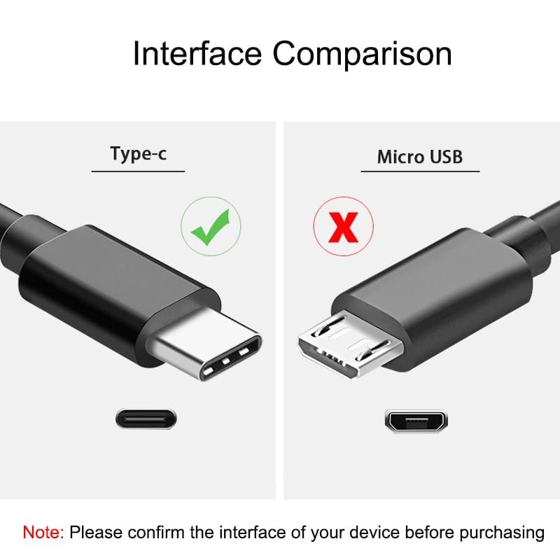 2 Pack 6.6FT PS5 Controller Charger Cable, USB C to C Data Cord Sync...