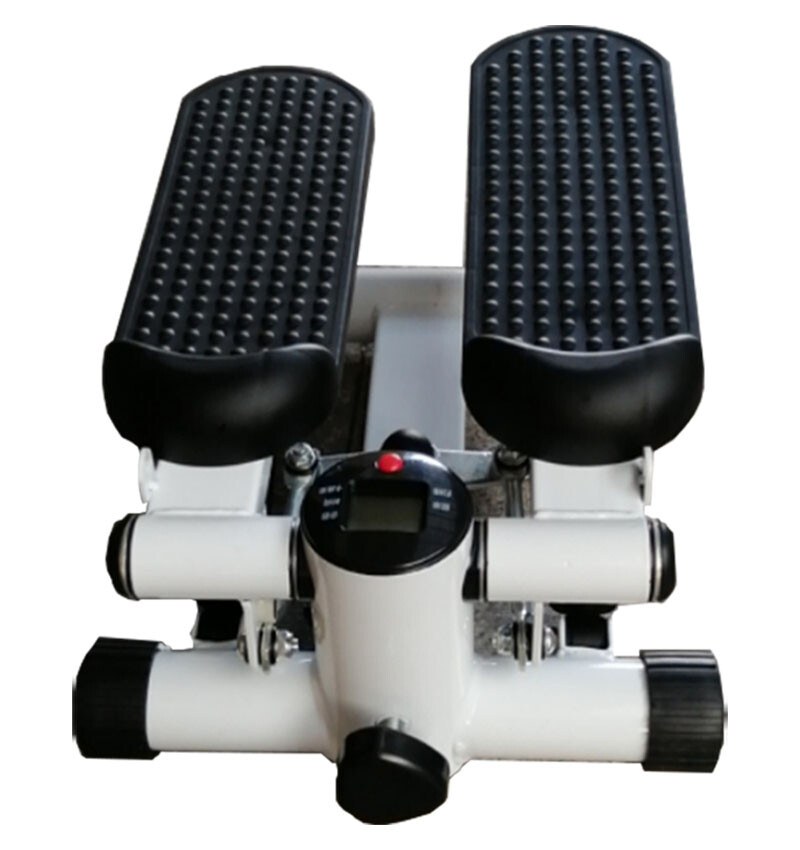 Adjustable Pressure Air Climber Stepper Exercise Machine with Resistance Bands a