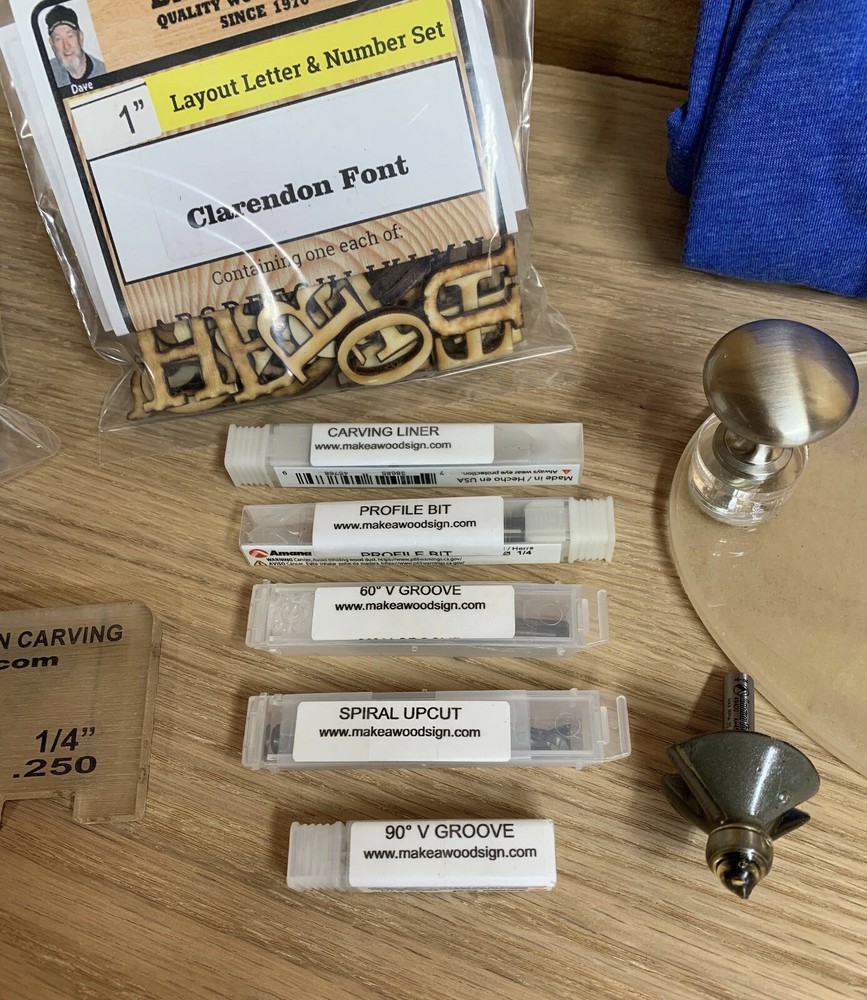 Sign Carving Beginner Kit (Large)