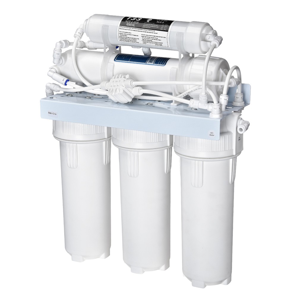 5 Stage Reverse Osmosis Drinking Water System RO Home Purifier "Complete System"