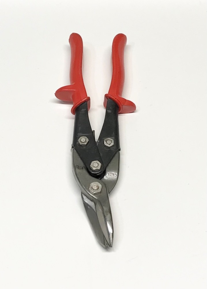 Vintage Blue Bird Compound Leverage Aviation Tin Snips Left Cut No.101 NOS