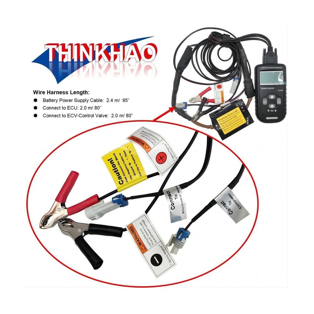 Control Valve Tester - Variable Displacement Compressor System & Electronic C...