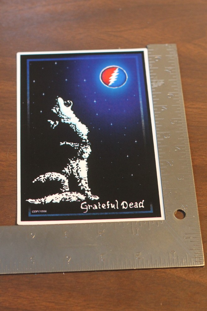 NEW GRATEFUL DEAD DIRE WOLF STICKER