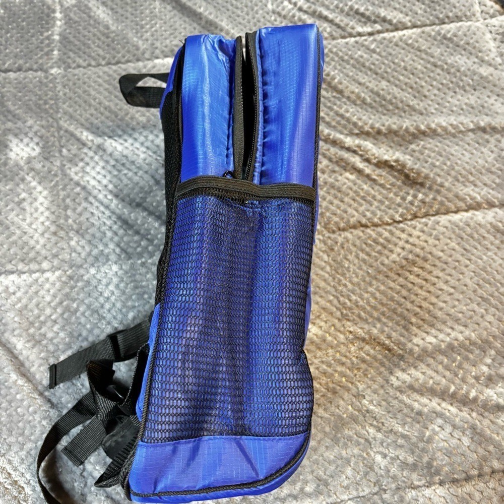 Brooks Running Backpack Royal Blue Ripstop Lightweight Mesh Back Gym Bag