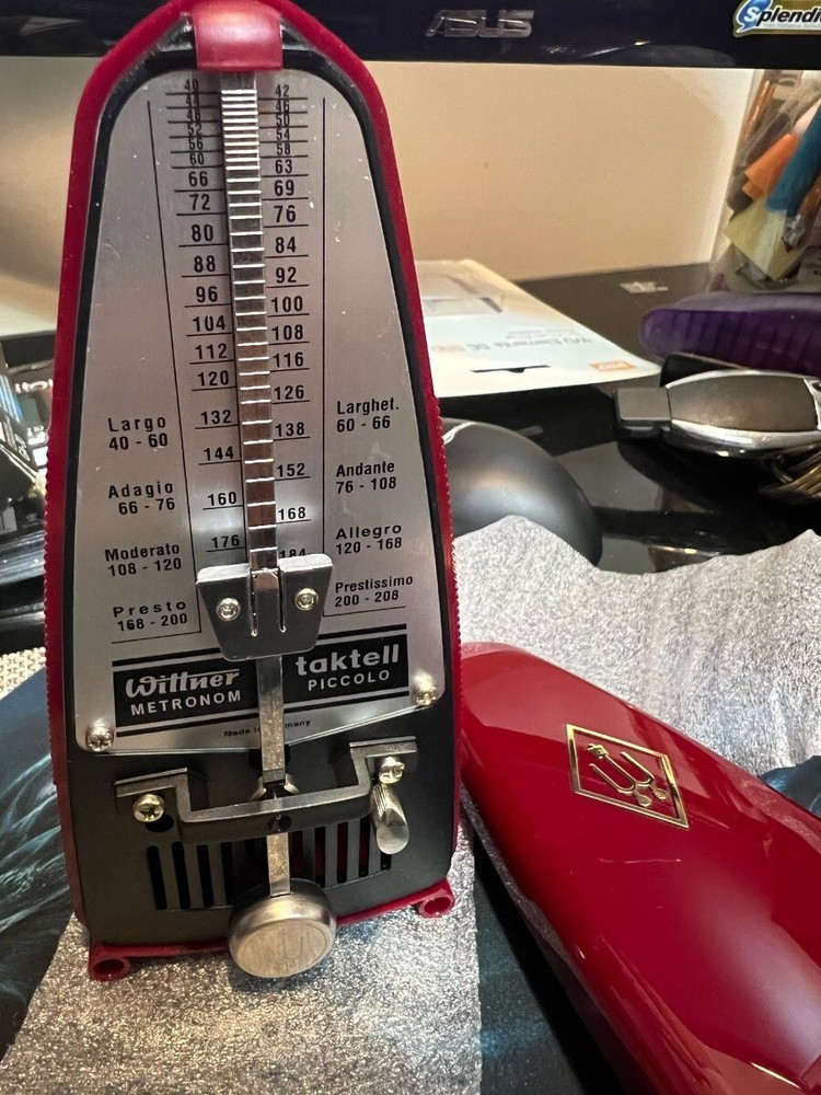 Wittner Piccolo Taktell metronome Ruby