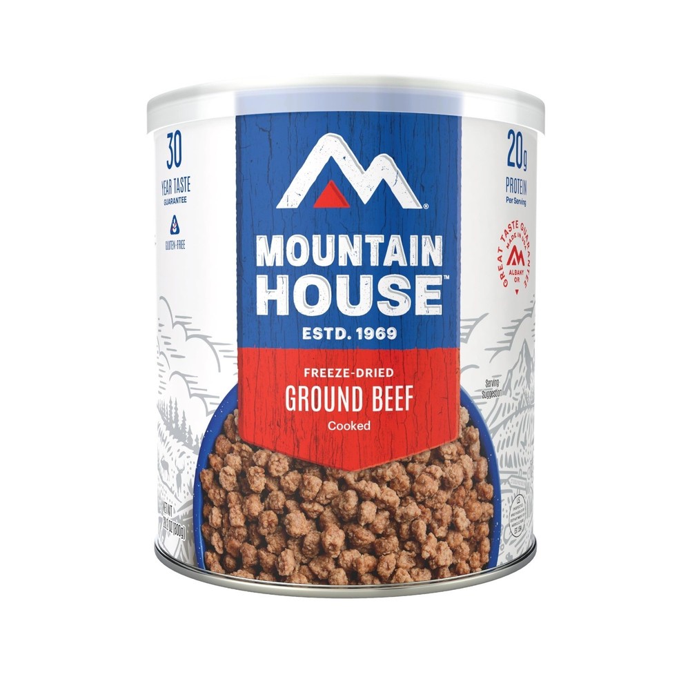 Mountain House Ground Beef #10 Can | Freeze