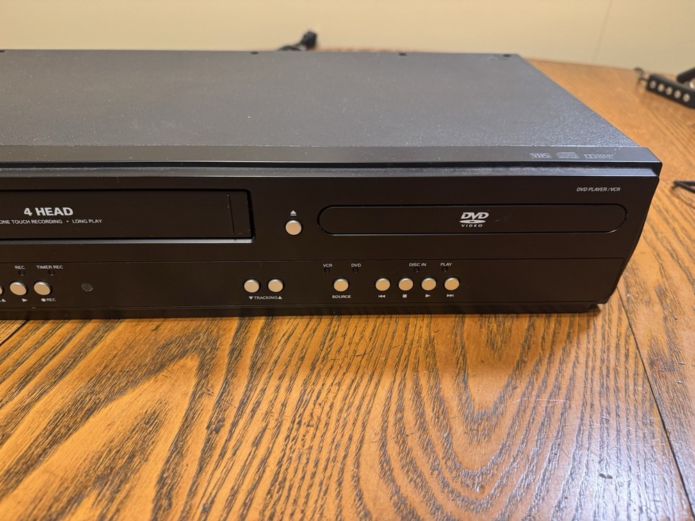 Sanyo 4 Head VCR DVD Combo