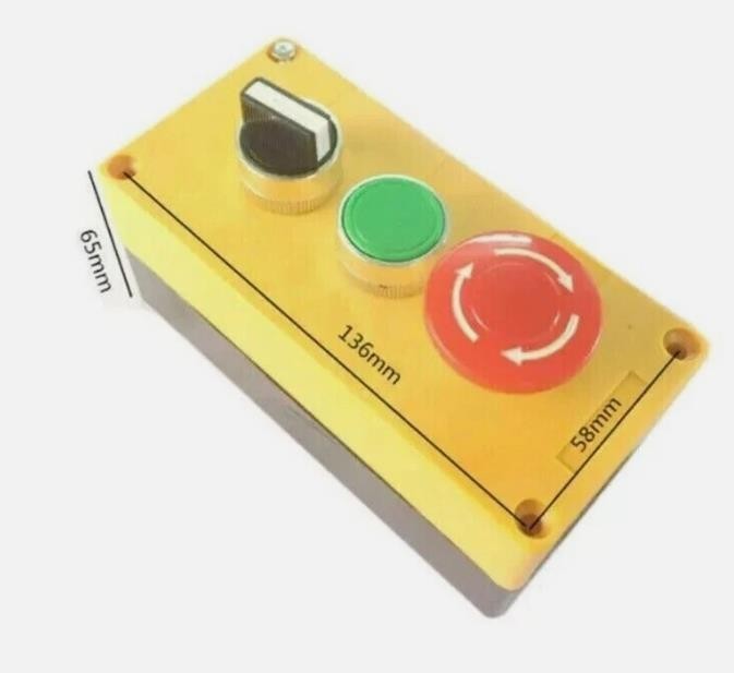 For Bridgeport Milling Machine Start Stop Control Switch Box