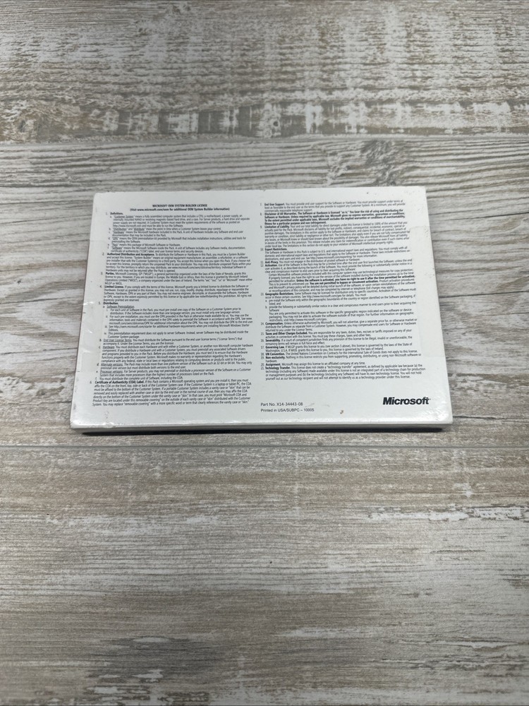 Microsoft Windows 7 Pro Original Hologram DVD 64-bit - OEM Builder Pack