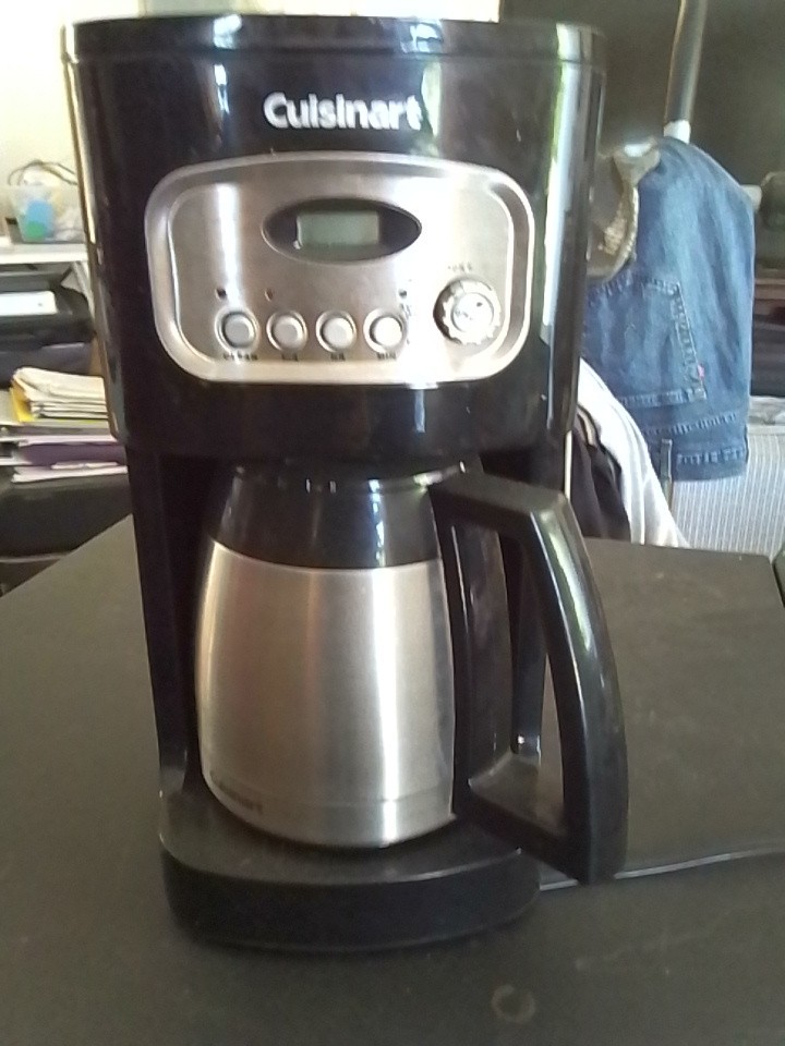 Cuisinart DCC-1150BK 10-Cup Programmable Thermal Coffee Maker - Black