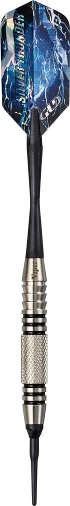 Viper Silver Thunder Soft Tip Darts, 1 Knurled Band, 20 Grams