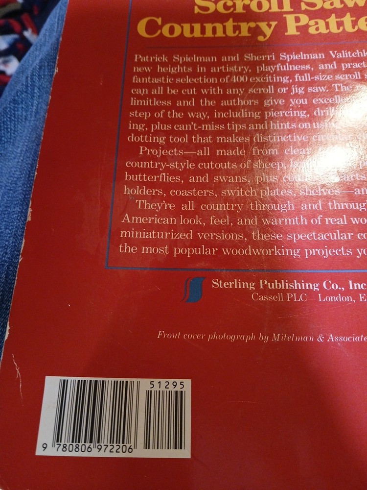 Scroll Saw Country Patterns softcover