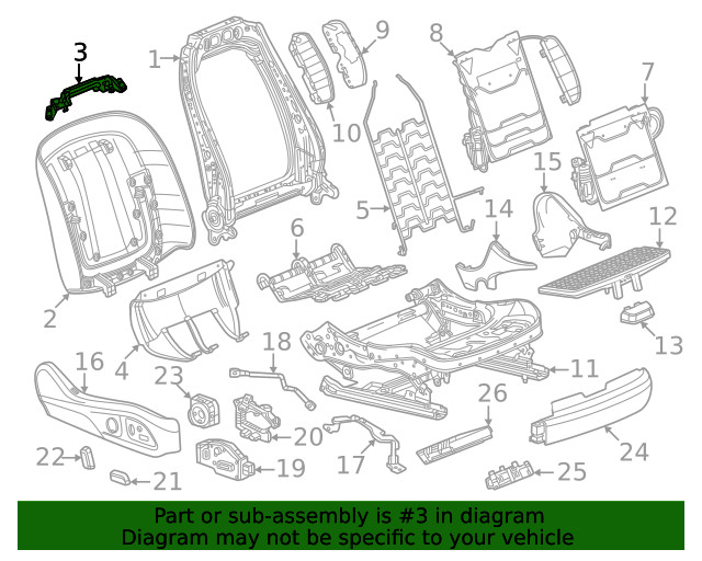 Genuine GM Support Bracket 84535660