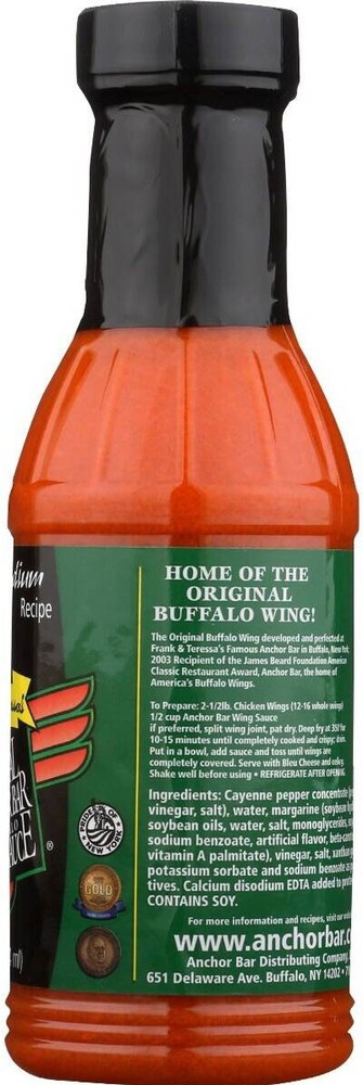 Anchor Bar Buffalo Wing Sauce Medium