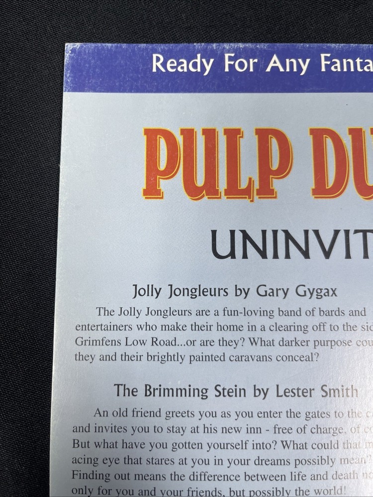 Destination RPG Uninvited Guests VG