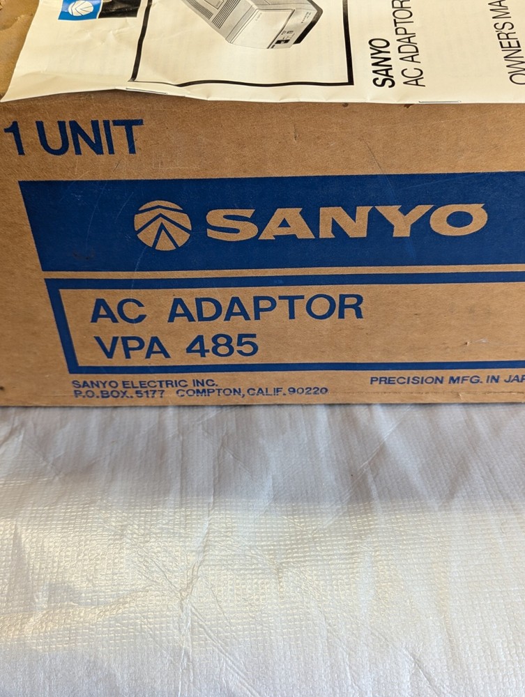 Sanyo ac adaptor vpa485