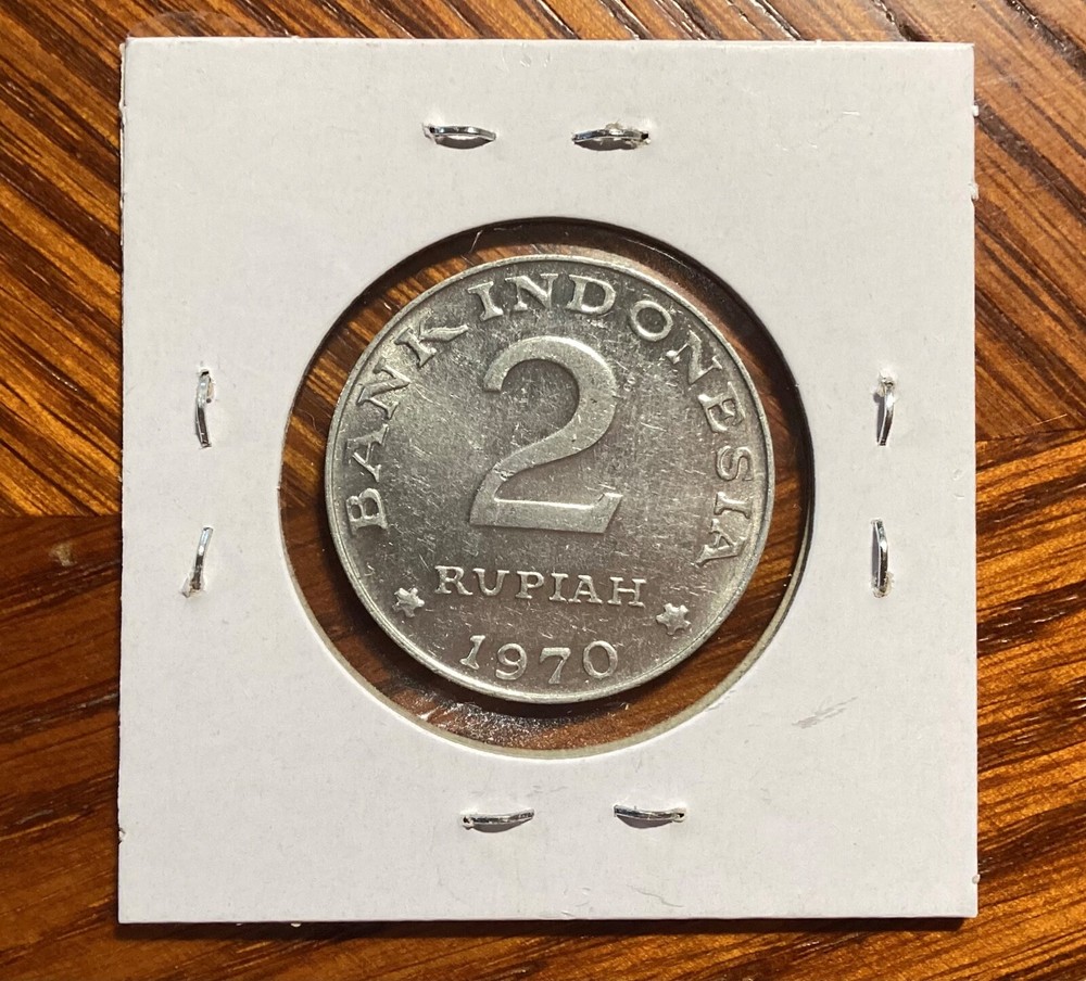 Indonesia 1970 2 Rupiah Coin (UNC)
