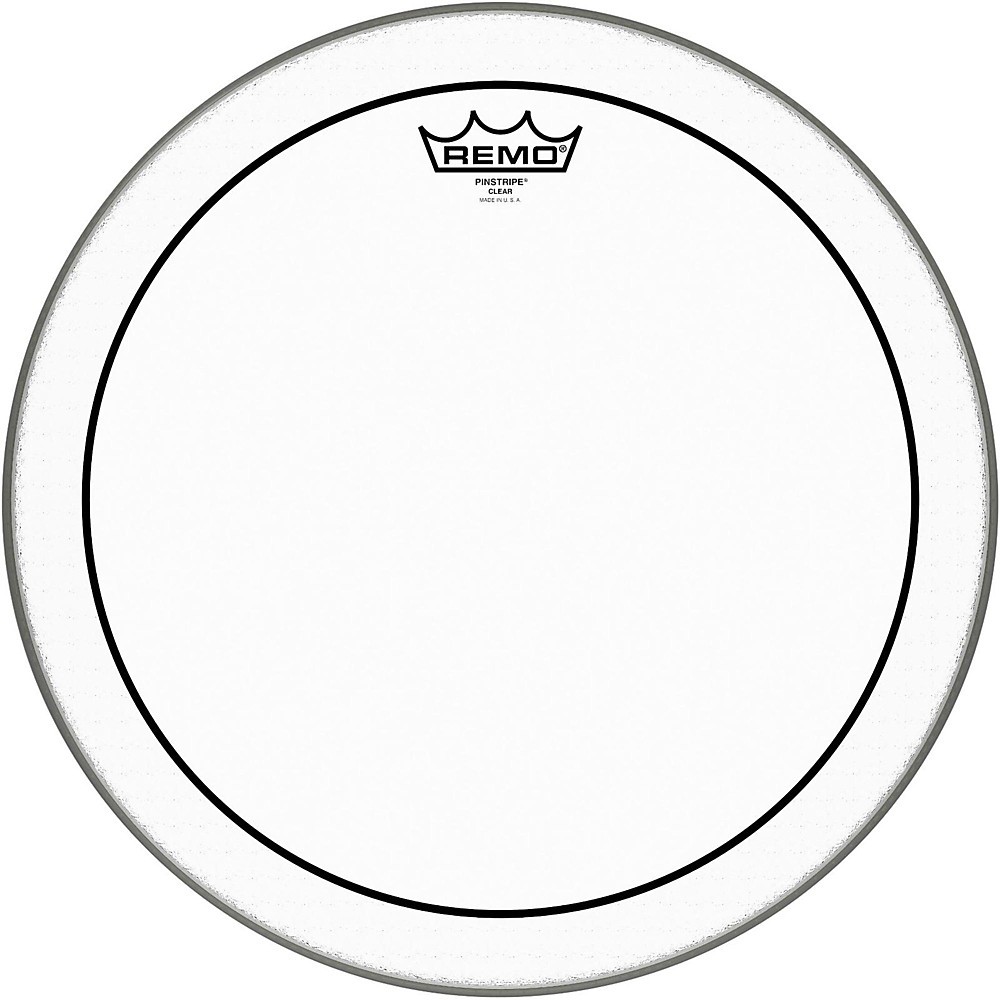 Remo Clear Pinstripe Head 15 in.