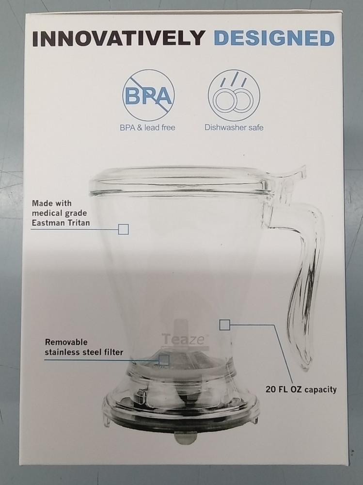 Teaze Tea Infuser 20oz Over The Cup
