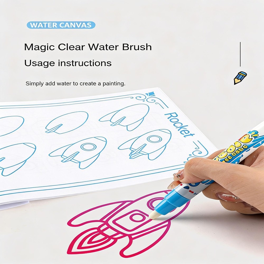 Water Doodle Mat Learning Tablet Writing Board Water Paint Mat