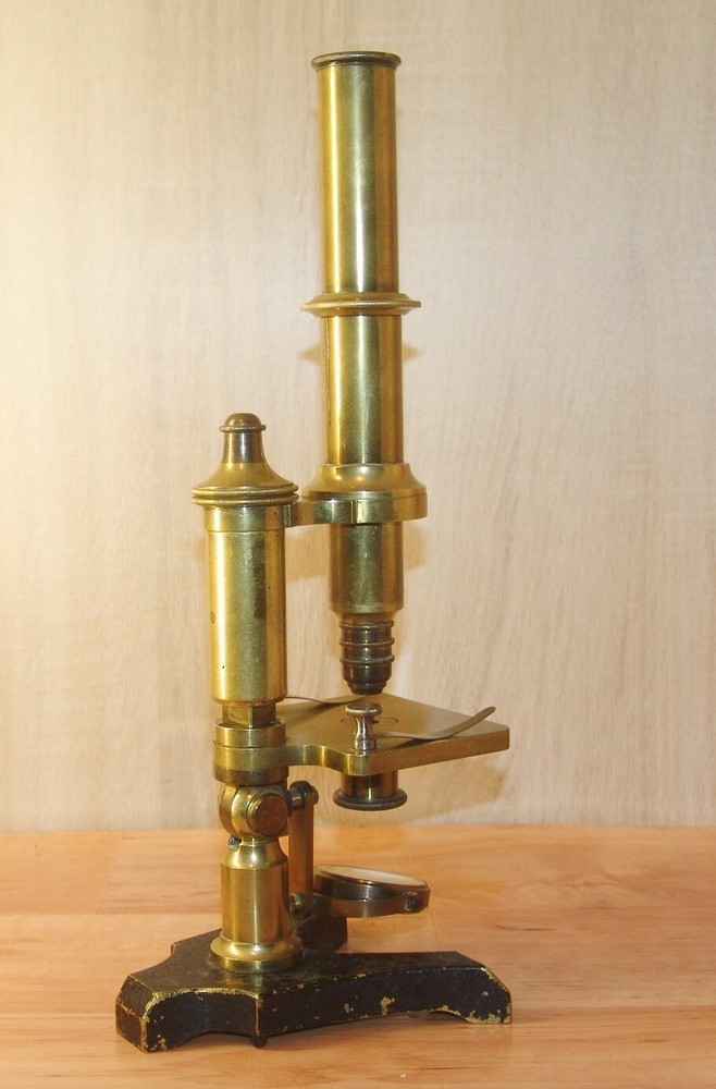 rare antique brass Microscope