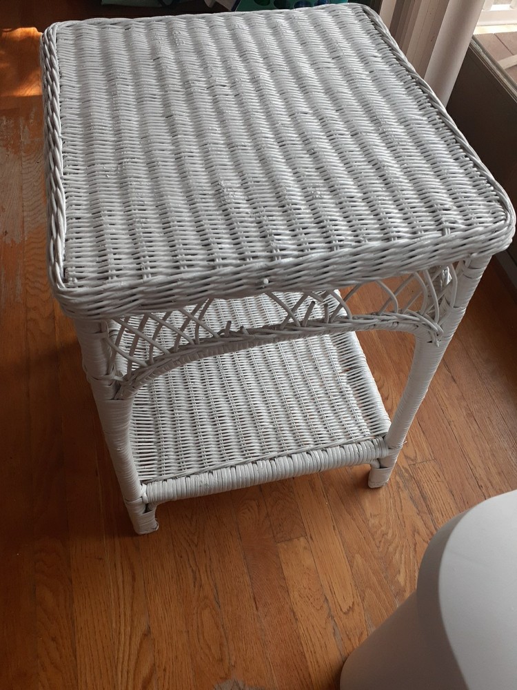 Vintage Wicker Table