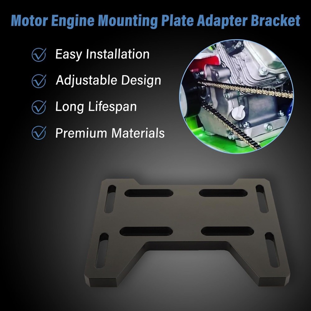 Mini Bike Mount Plate Adapter Bracket Compatible with Predator 79cc... Fast Ship