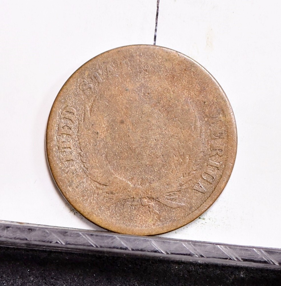 1865 Two Cent Piece - AG (#57183-L)