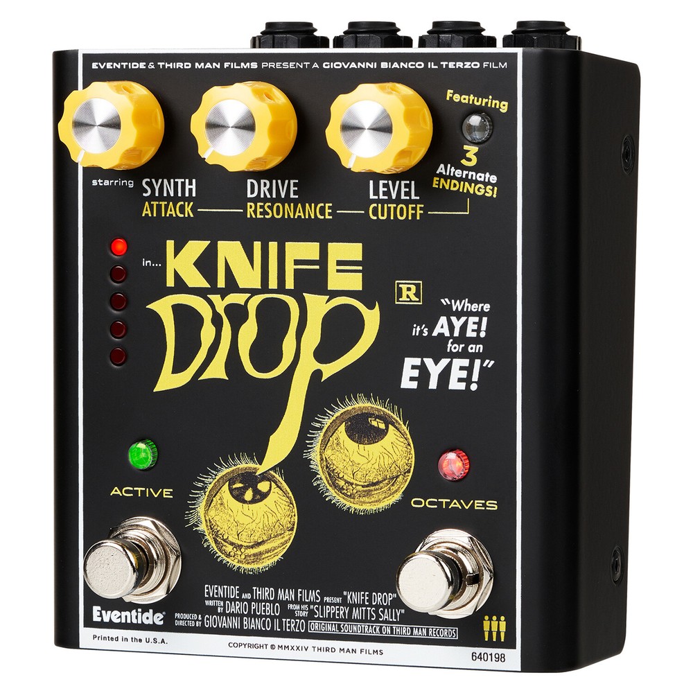 Eventide Knife Drop Fuzz Octave/Monophonic Synth Pedal