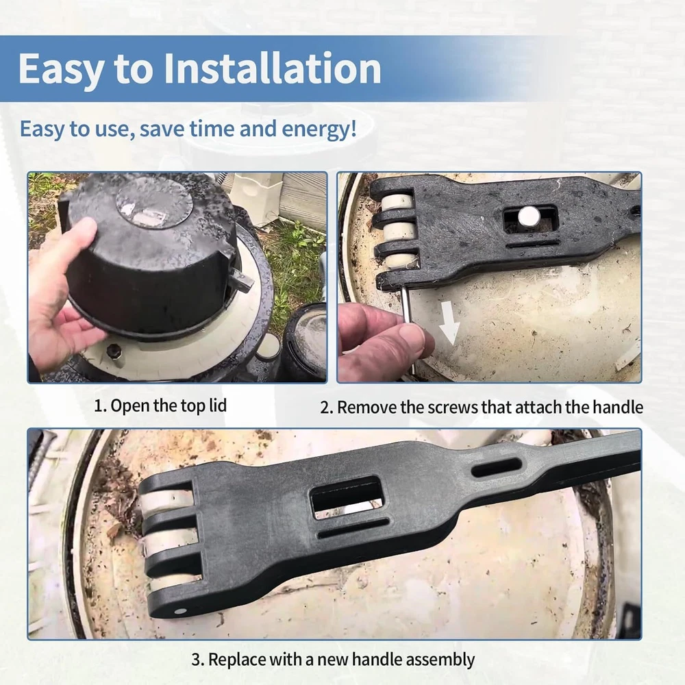 Replace for Hayward ECX1040 EC50AC Perflex Pool Filter Bump Handle Assembly