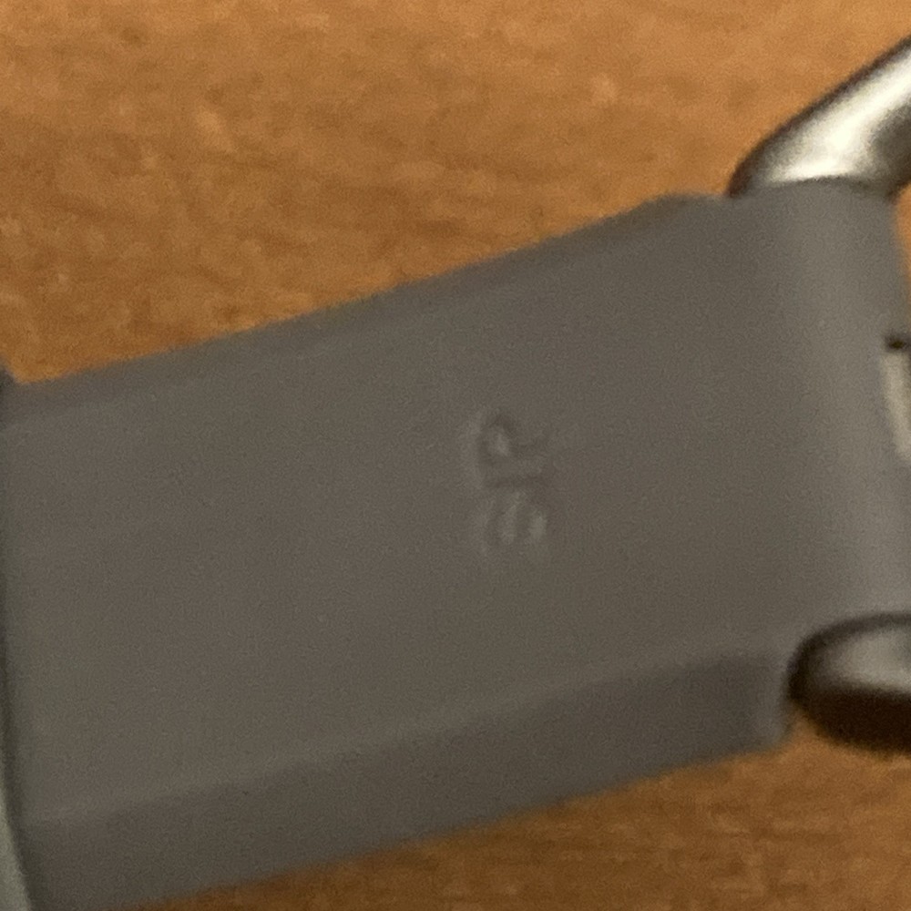Fitbit Alta HR Activity Tracker FB408 Gray No Charger Tested Works
