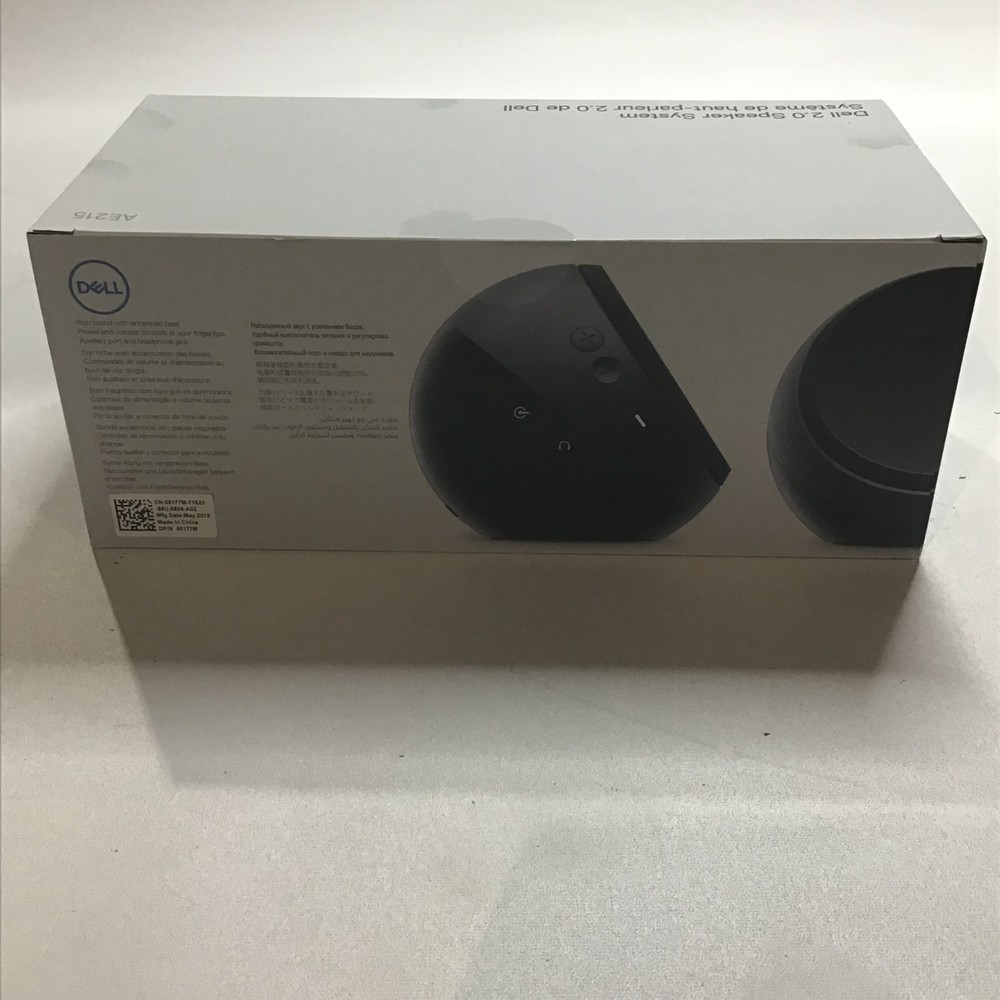 Dell AE215 2.0 Speaker System 5W RMS Desktop Black