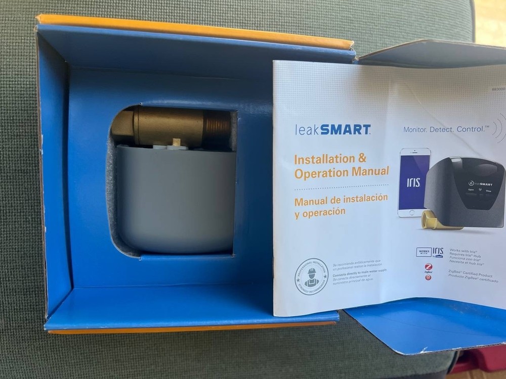 LEAK SMART Complete Home Water Protection System Leak Detection & Shut-Off