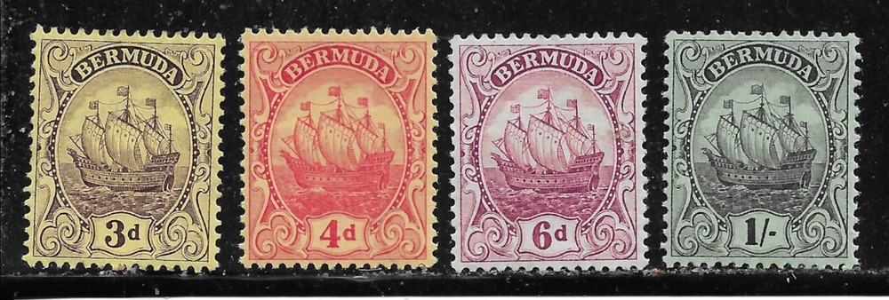 BERMUDA SC40-48 SG44-51 MINT NEVER HINGED MINT LIGHTLY HINGED