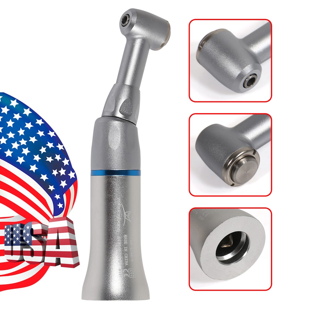 NSK Style Dental Slow Low Speed Handpiece Contra Angle Push Button/Latch E-type
