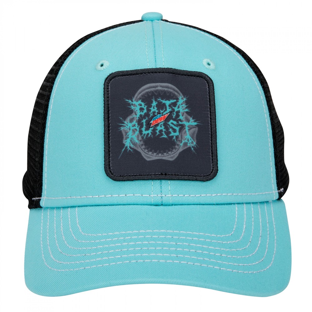 Mountain Dew Baja Blast Patch Adjustable Hat Blue