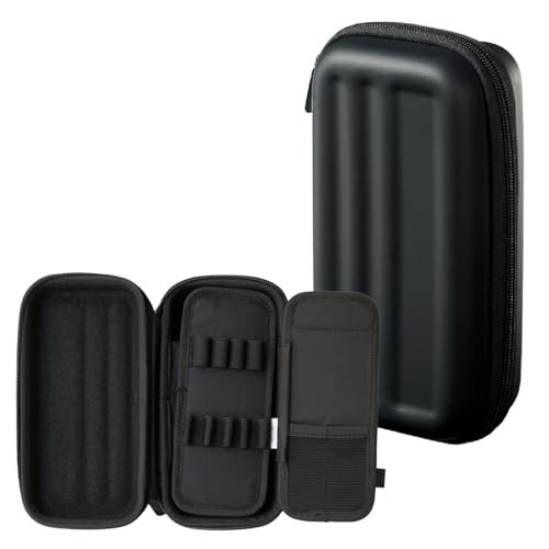 XCOA Hard Shell Pencil Case, Jet Black, A3802-24