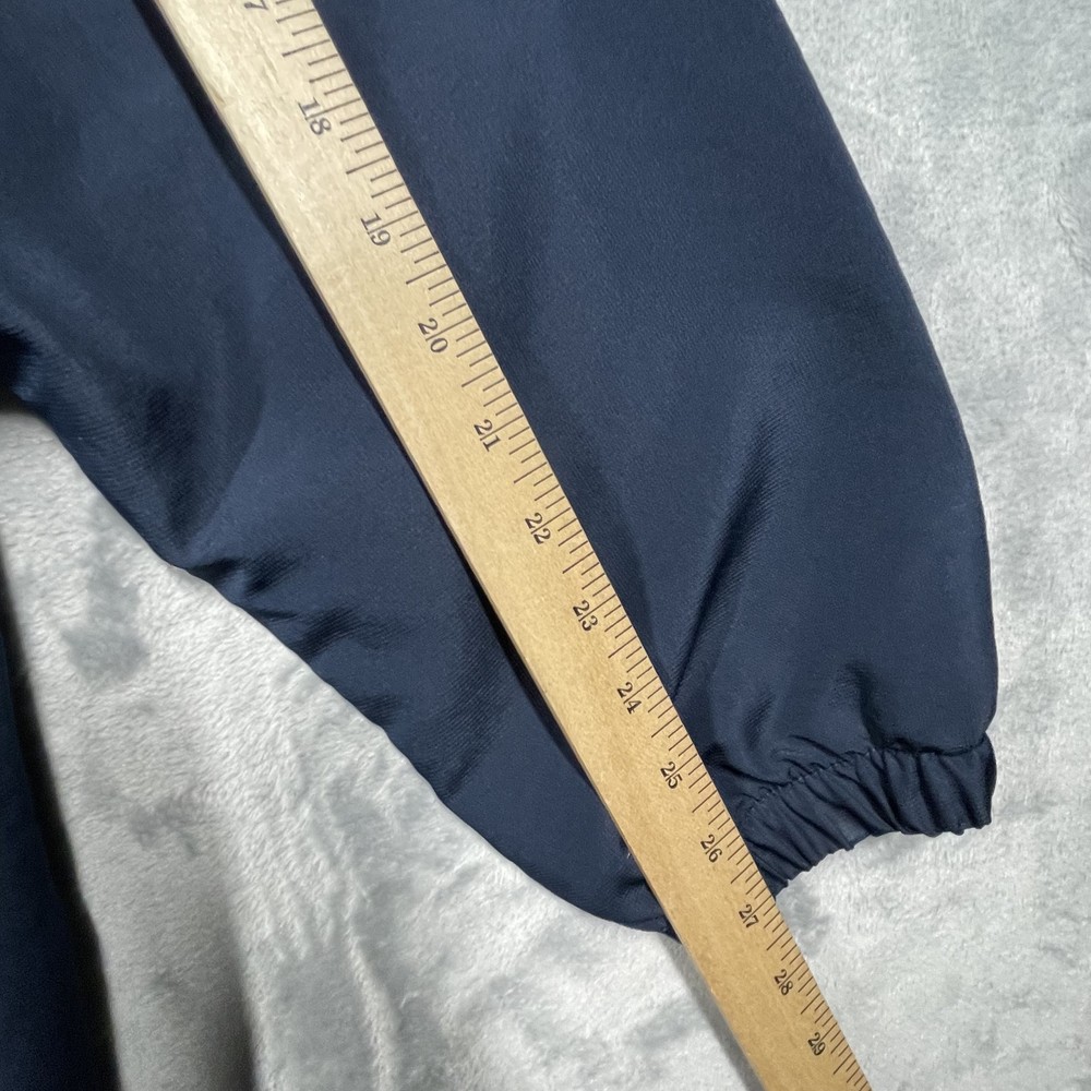 Nike Georgetown Jacket Mens Large Blue Pullover Team Half Zip Windbreaker