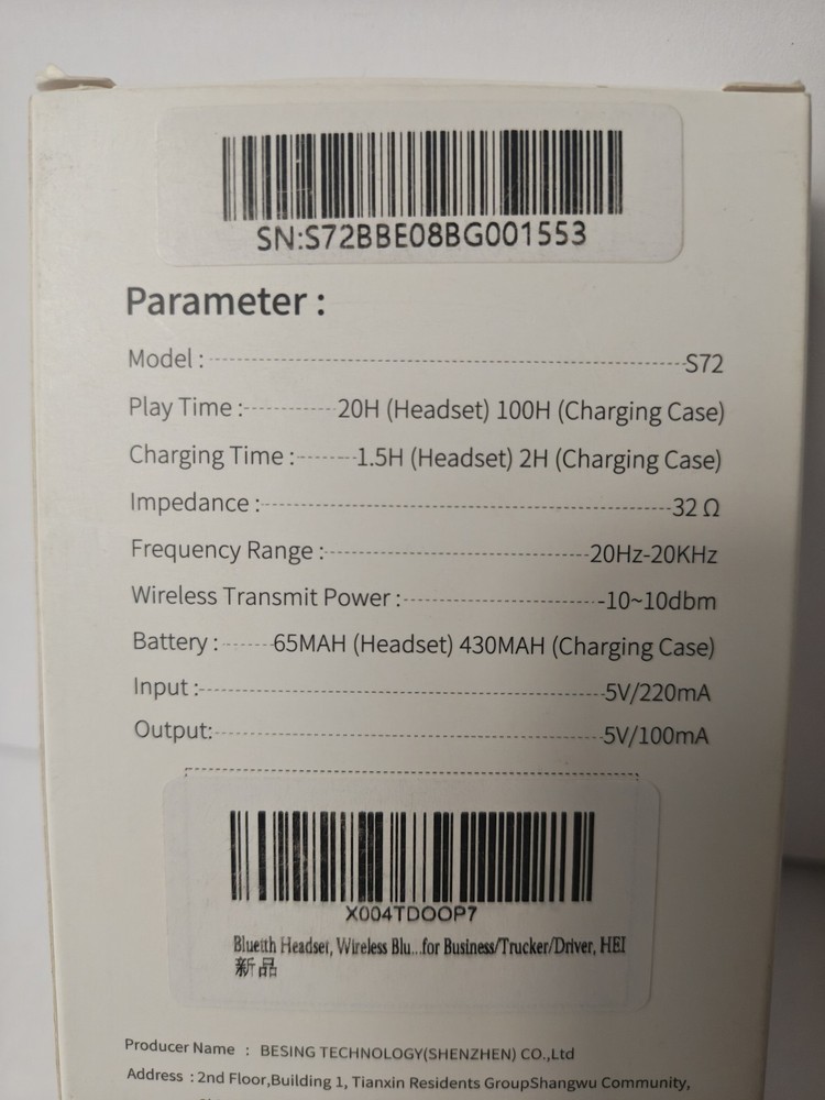 s72 wireless headsets