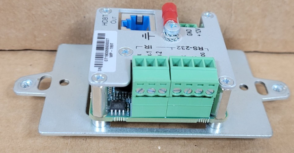 WP-789T/US-D(W/B) 4K HDMI Wall-Plate Transmitter (MISSING FRONT COVER)