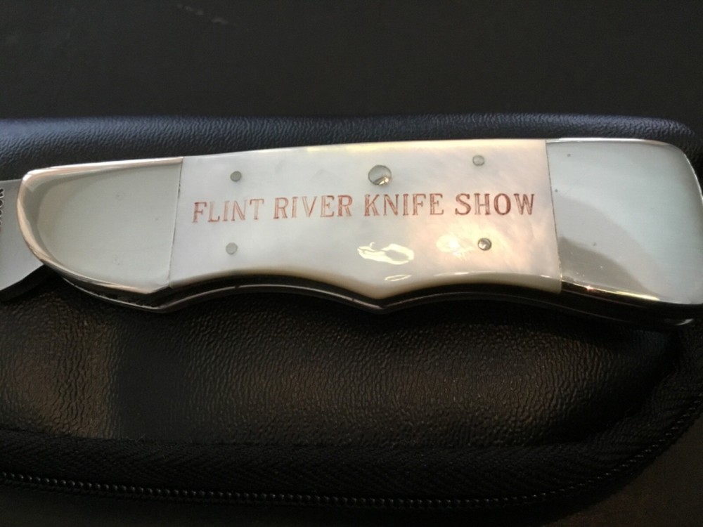 Custom Ray Cook Master Smith MOP Slipjoint Folder Folding Knife