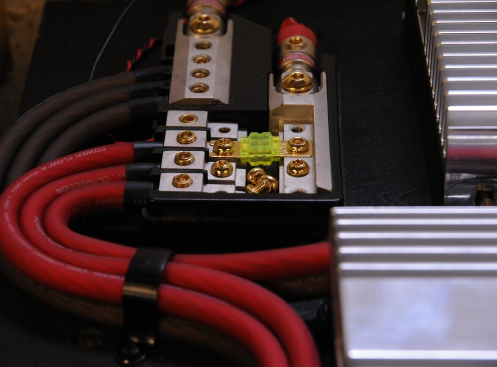 Red 4 AWG Gauge Amplifier Installation Wiring Complete Kit + RCA Interconnect US
