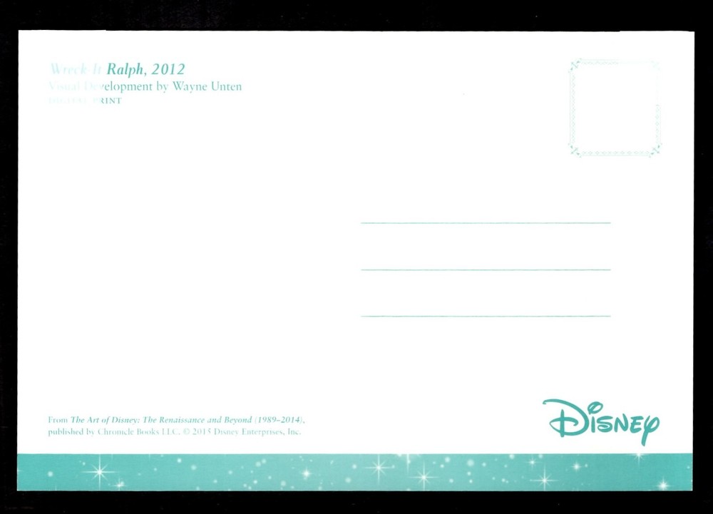 Disney Wreck-It Ralph Post Card - 8