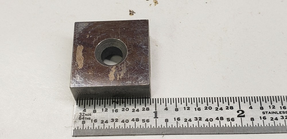 9.5mm WEBBER Square Steel Gage Gauge Block.
