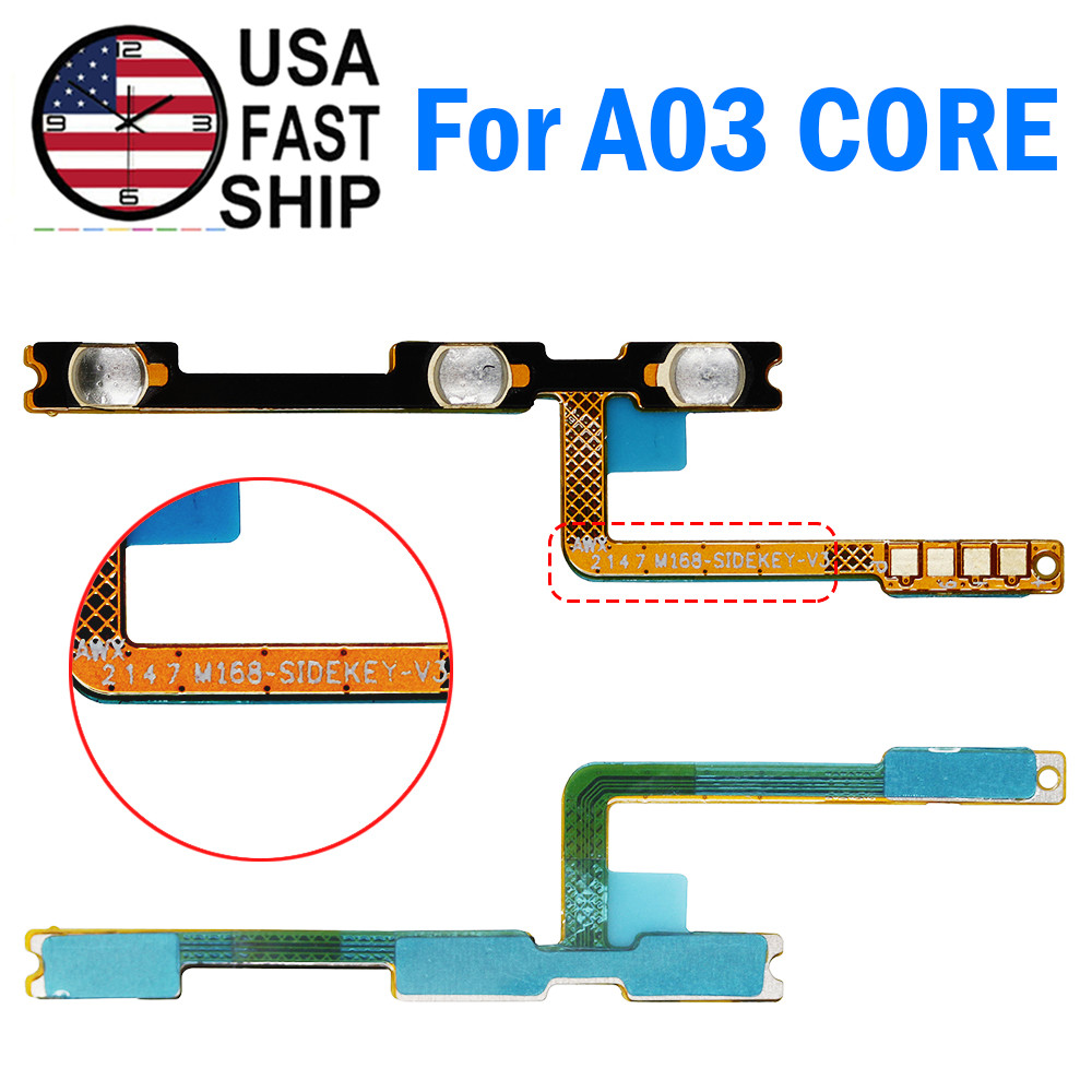 OEM Power Volume Button Flex Cable Ribbon For Samsung Galaxy A03 Core A032F A032