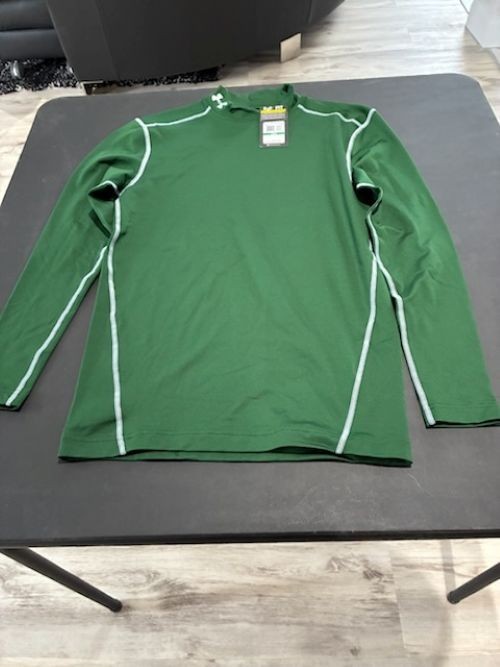 Men's Under Armour ColdGear Compression Mock L/S Large NWT