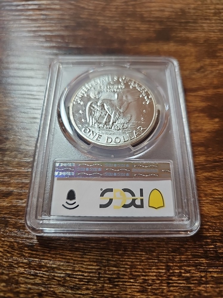 1971-S $1 PCGS MS65 MS 65 Eisenhower "Ike" Silver Dollar 40%