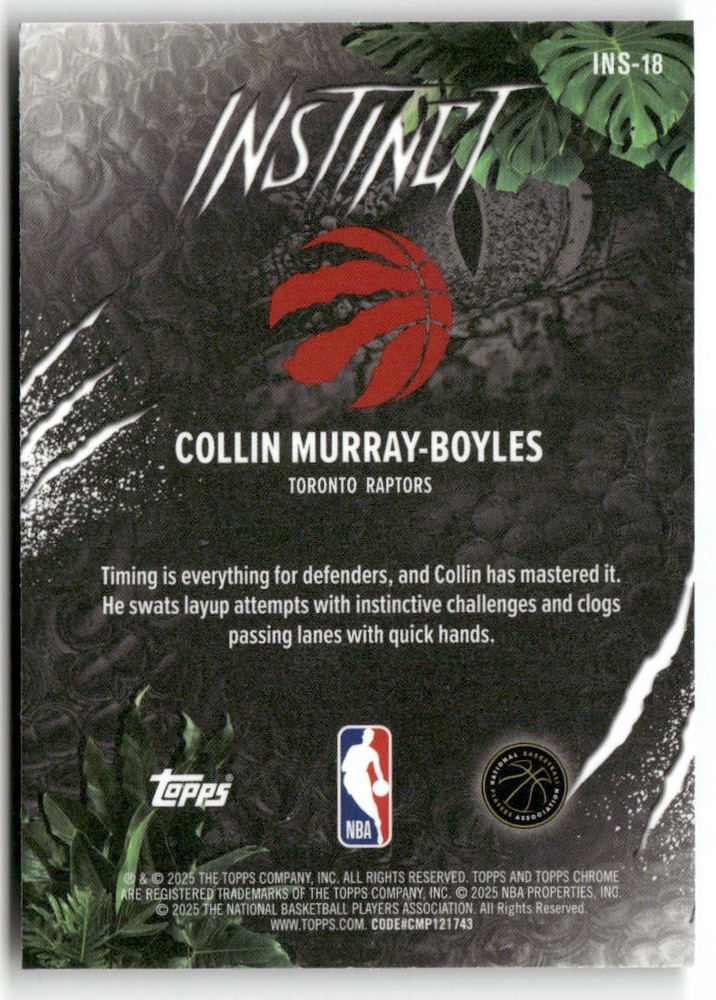2025-26 Topps Chrome Basketball Instinct Inserts - Pick Your Insert